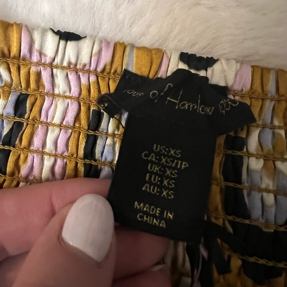 NWT House of Harlow 1960 Art Deco Crop Top - Picture 6 of 7